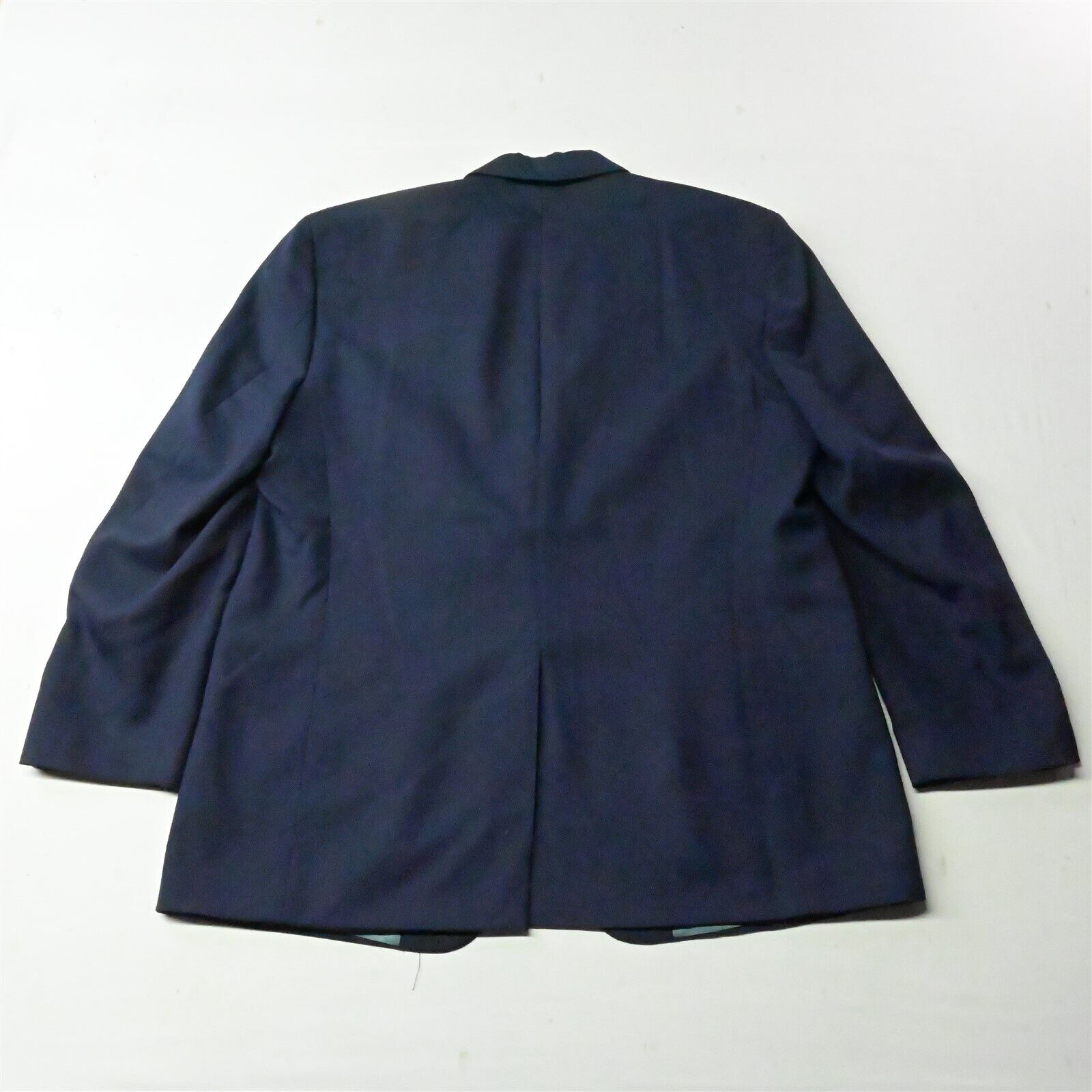 Vtg Stafford 48L Navy Blue Gold Button Mens Blaze… - image 12