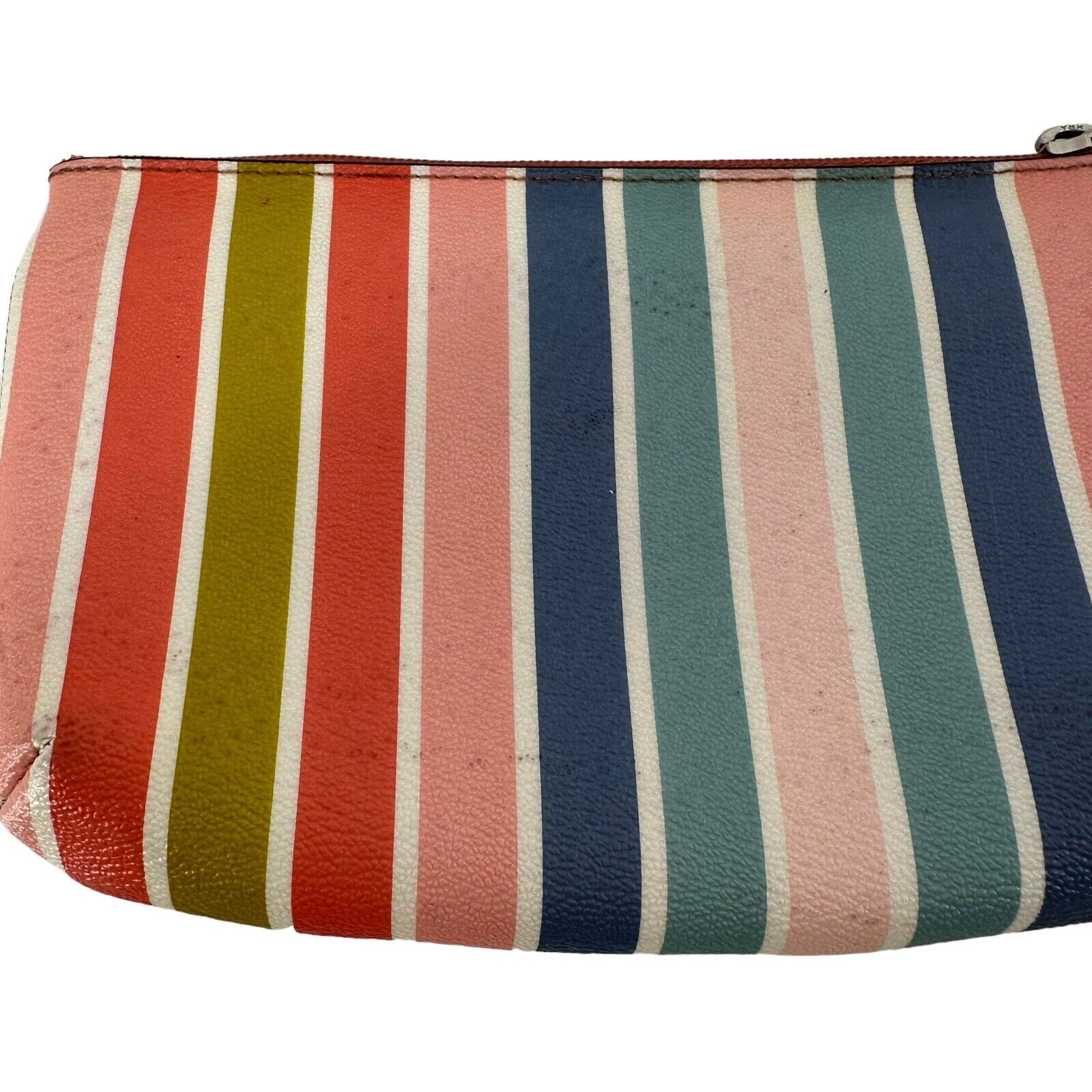 Coach Wristlet Peyton Rainbow Multicolored Stripe… - image 8