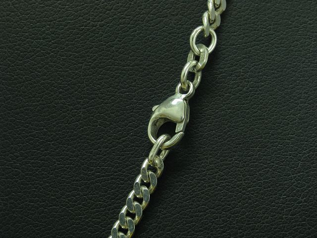 925 Sterling Silver Chain & Pendant With Rose Qua… - image 4