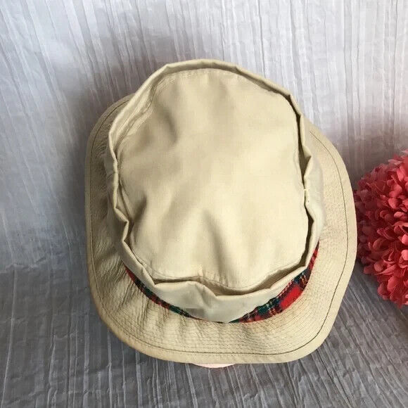 Vintage tan L L BEAN mens or womans fishing hat b… - image 3