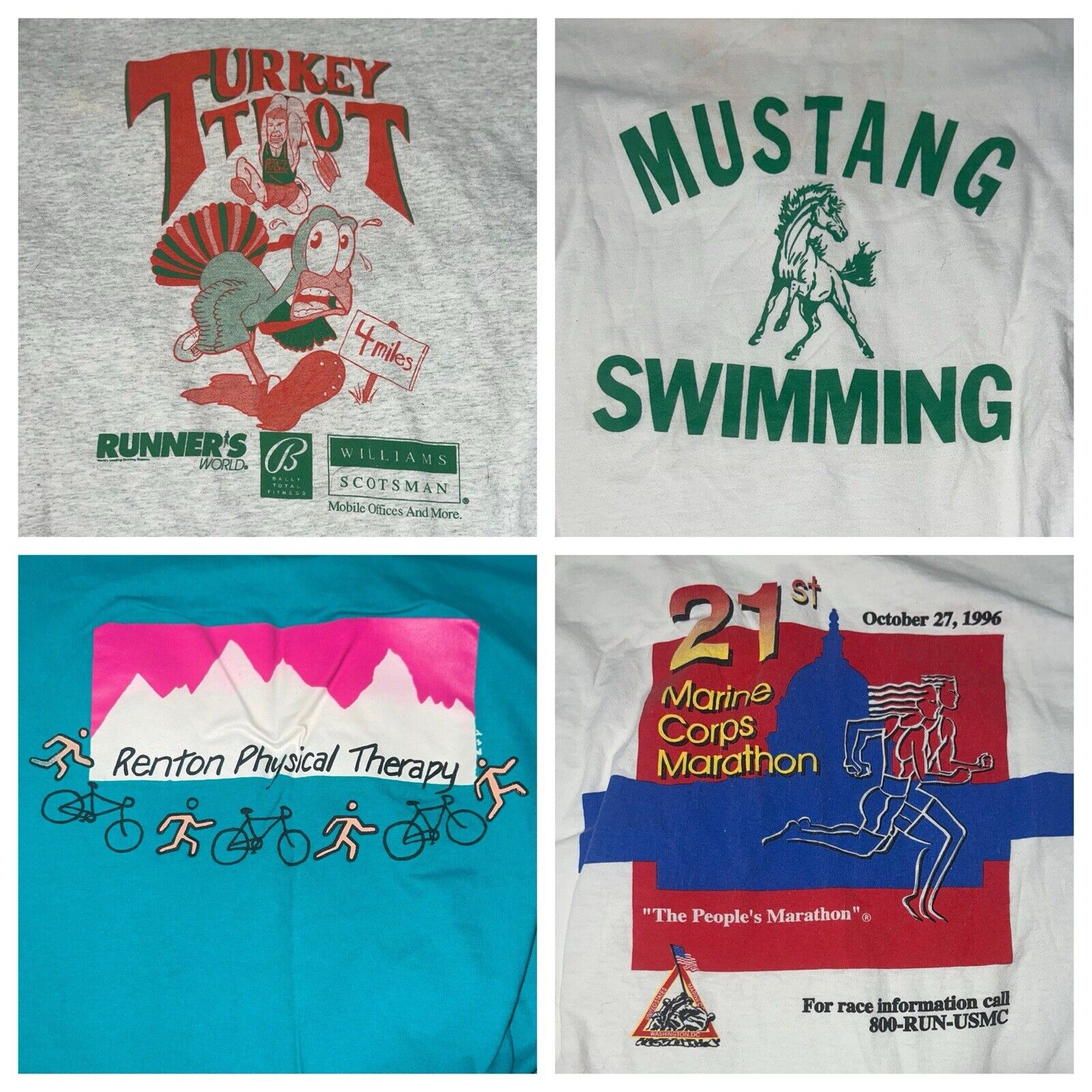 Lot Of 30 Vintage Single Stitch Men’s Graphic T-S… - image 2