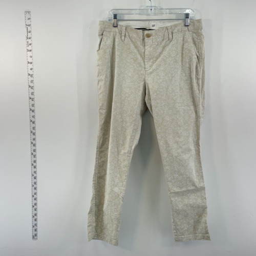 Gap Beige Girlfriend Chino Pants - Women's Size 12 - image 1