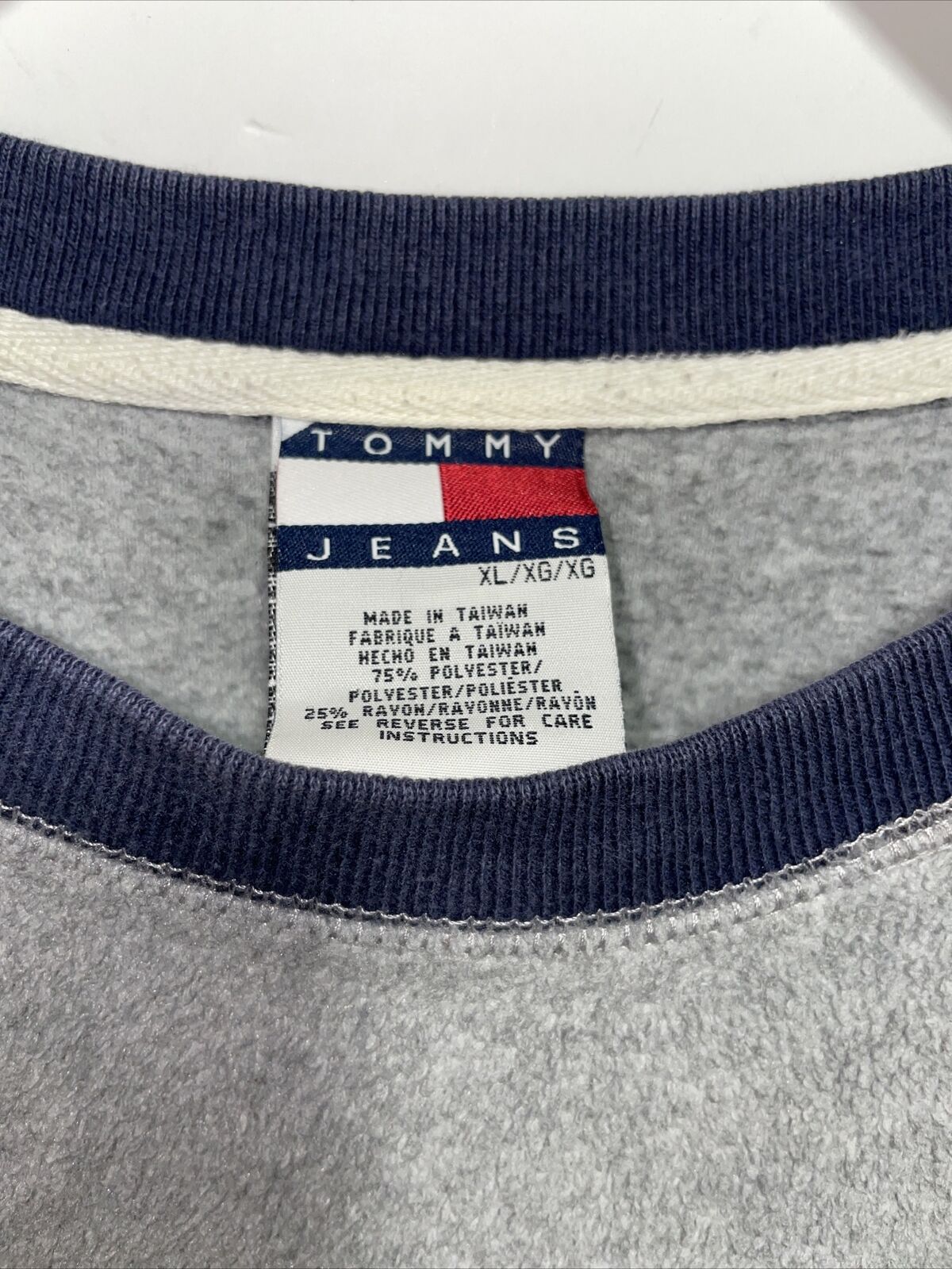 tommy hilfiger fleece pullover Size Xl - image 8