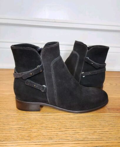 La Candienne Waterproof Sharon Suede Booties Espre