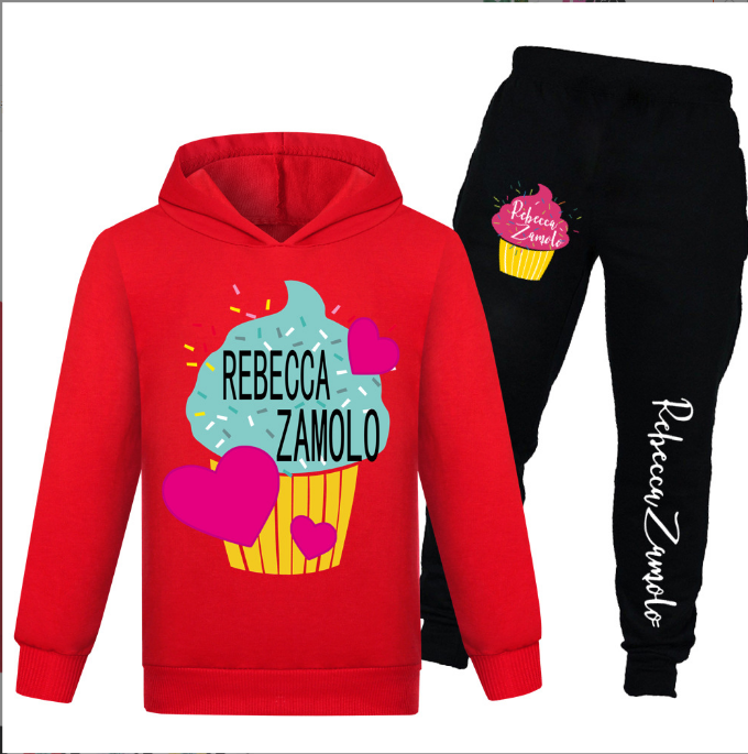 Kids T-Shirt Rebecca Zamolo Youtube Merch Hoodies Hooded Top Pant ...