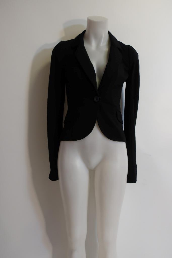 Womens Diane Von Furstenberg Black One Button Bla… - image 1