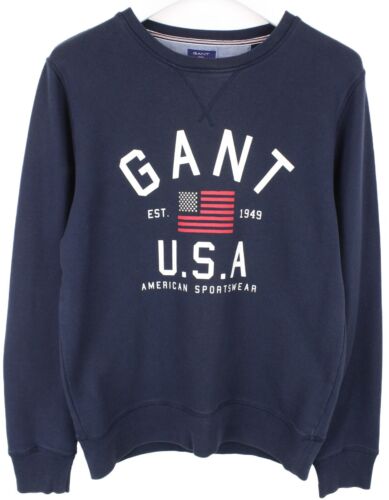 GANT Sweatshirt Men's SMALL Pullover Crew Neck Pri