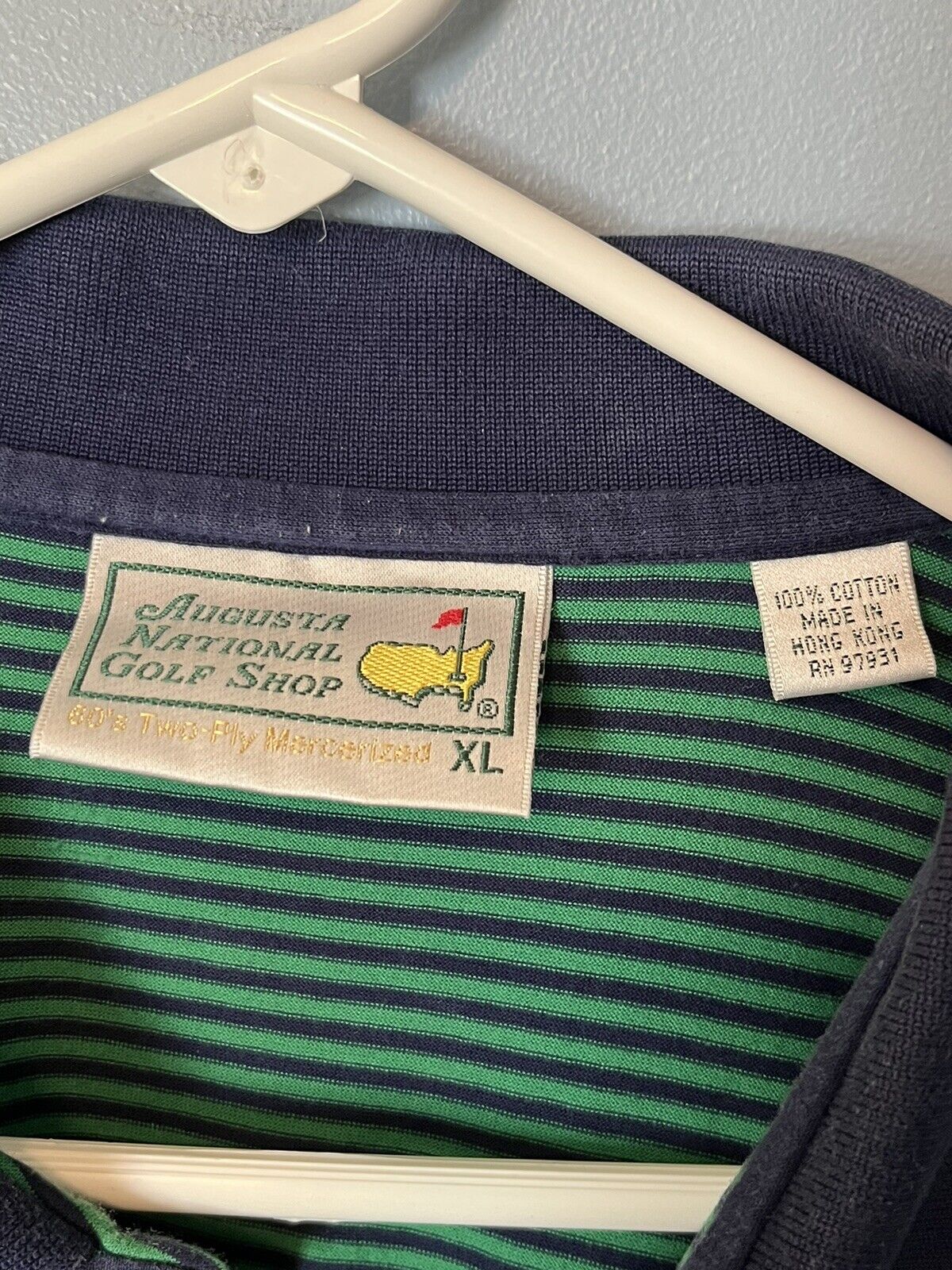 VTG AUGUSTA NATIONAL GOLF SHOP MASTERS Green Navy… - image 2