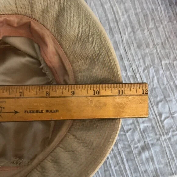 Vintage tan L L BEAN mens or womans fishing hat b… - image 10