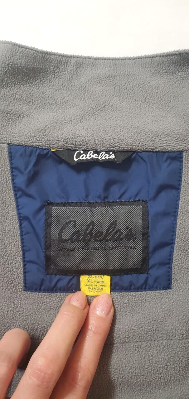 Cabelas Mens MicroFleece Lined Windbreaker Jacket… - image 4