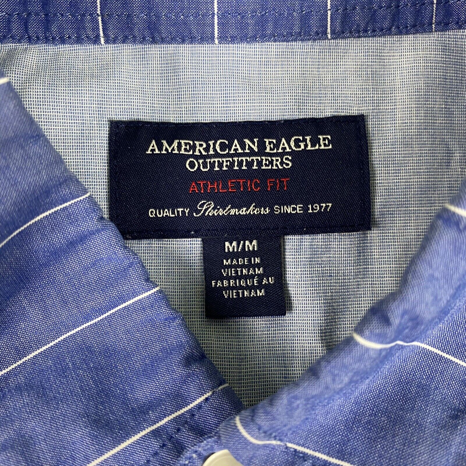 American Eagle Outfitters Shirt Men Medium Button… - image 4