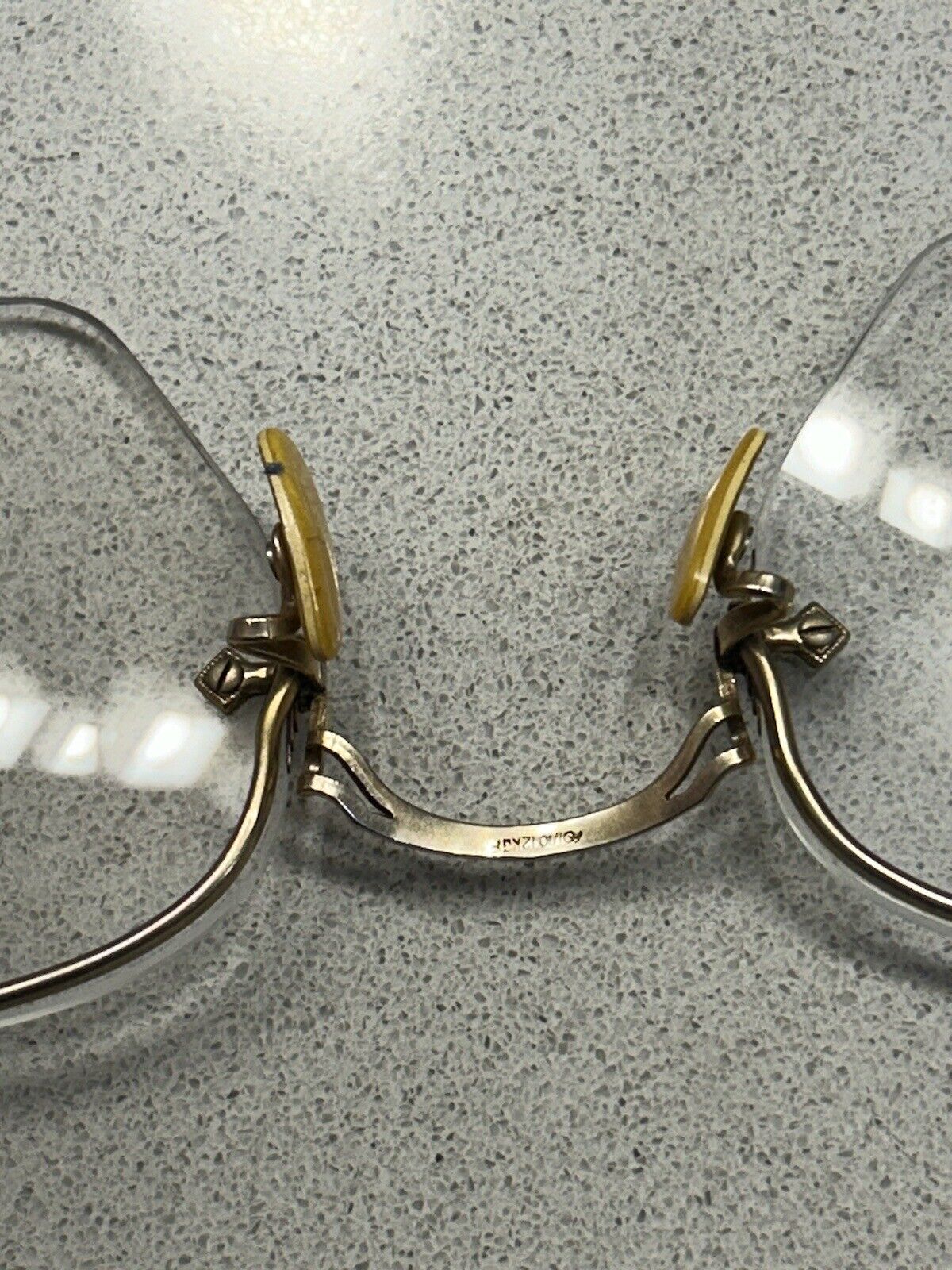 Antique gold wire rim eyeglasses 2Pairs used . - image 4