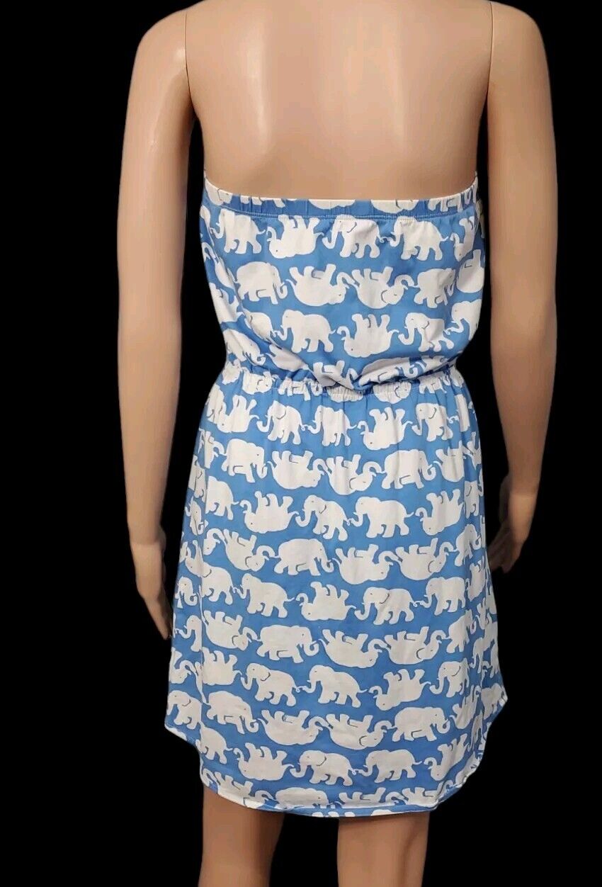 Lilly Pulitzer Windsor Strapless Dress M Tusk In … - image 3