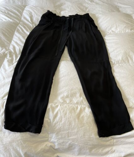 Wilfred Aritzia Marias Black Jogger Style Flowy P… - image 1