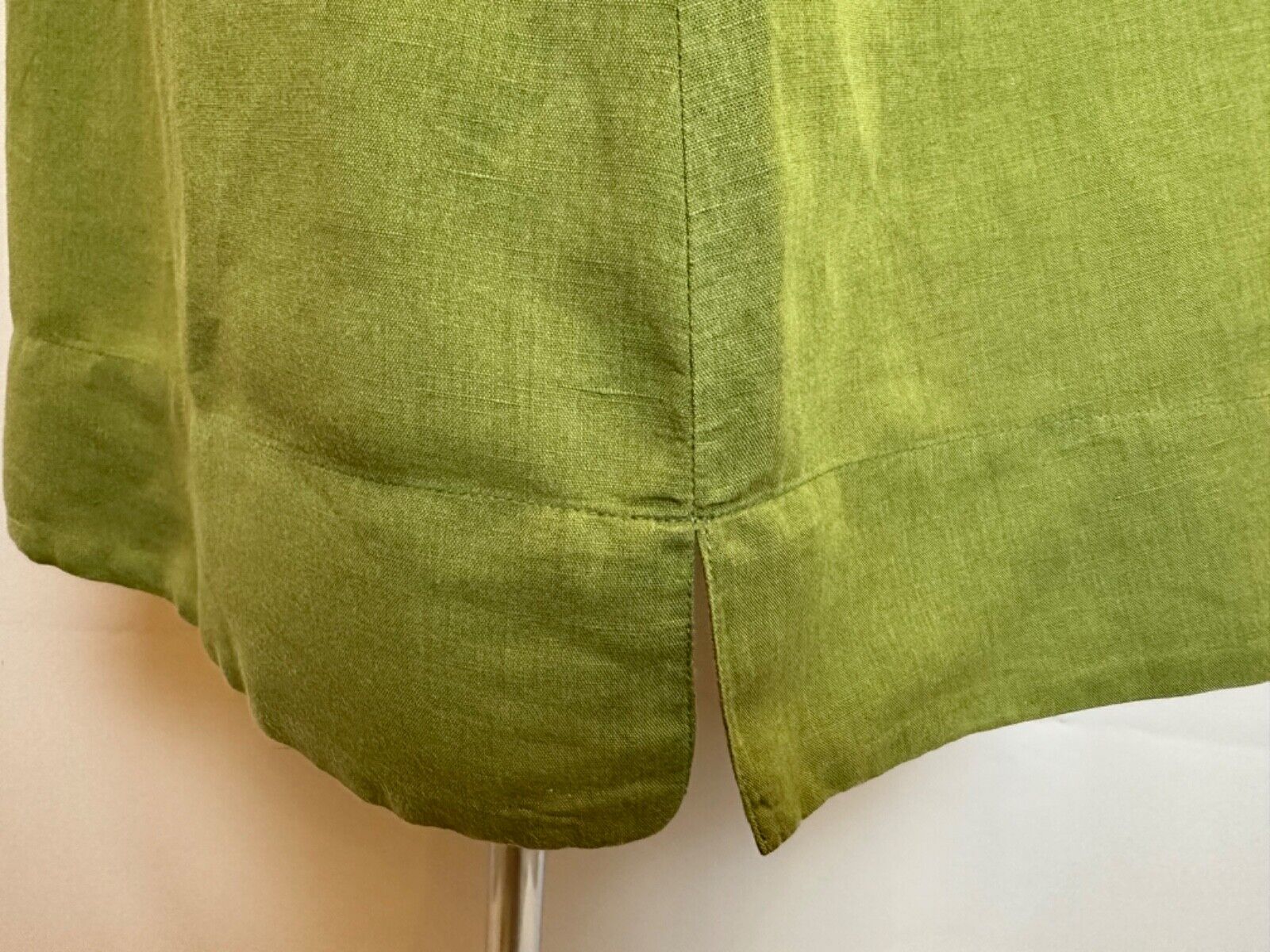 Gudrun Sjoden Size M Green Cotton Linen Lagenlook… - image 15