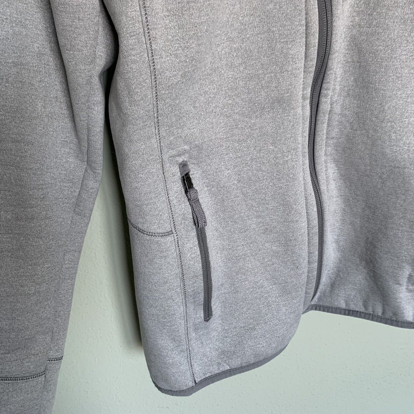 Patagonia Womens Tech Fleece Birch Gray Fleece Li… - image 6