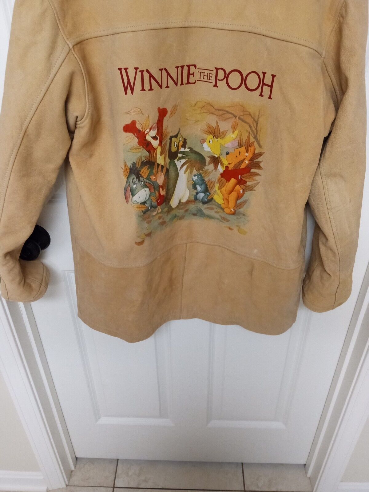 90s The Disney Store Winnie the Pooh Leather Jack… - image 11