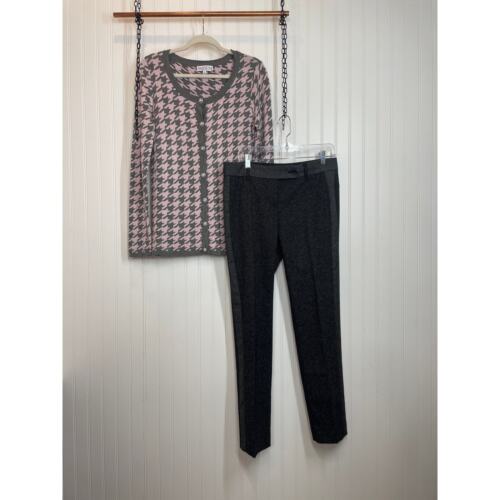 Ann Taylor Gray Office Pants Trouser & Passioni C… - image 1