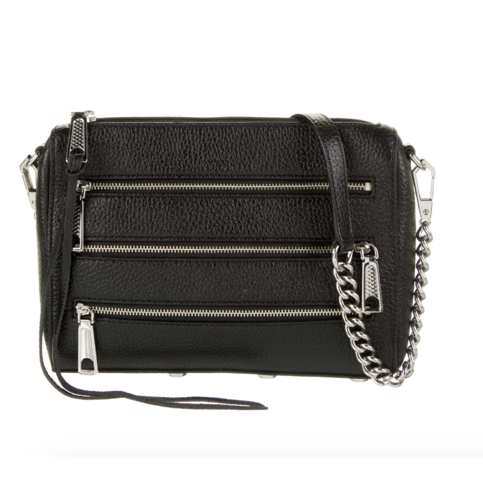 Rebecca Minkoff Mini 5 Zip Leather Crossbody - image 3