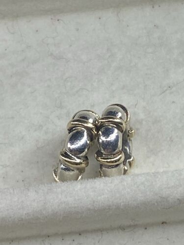 Pandora 14k Gold And Silver Seattle Spacers