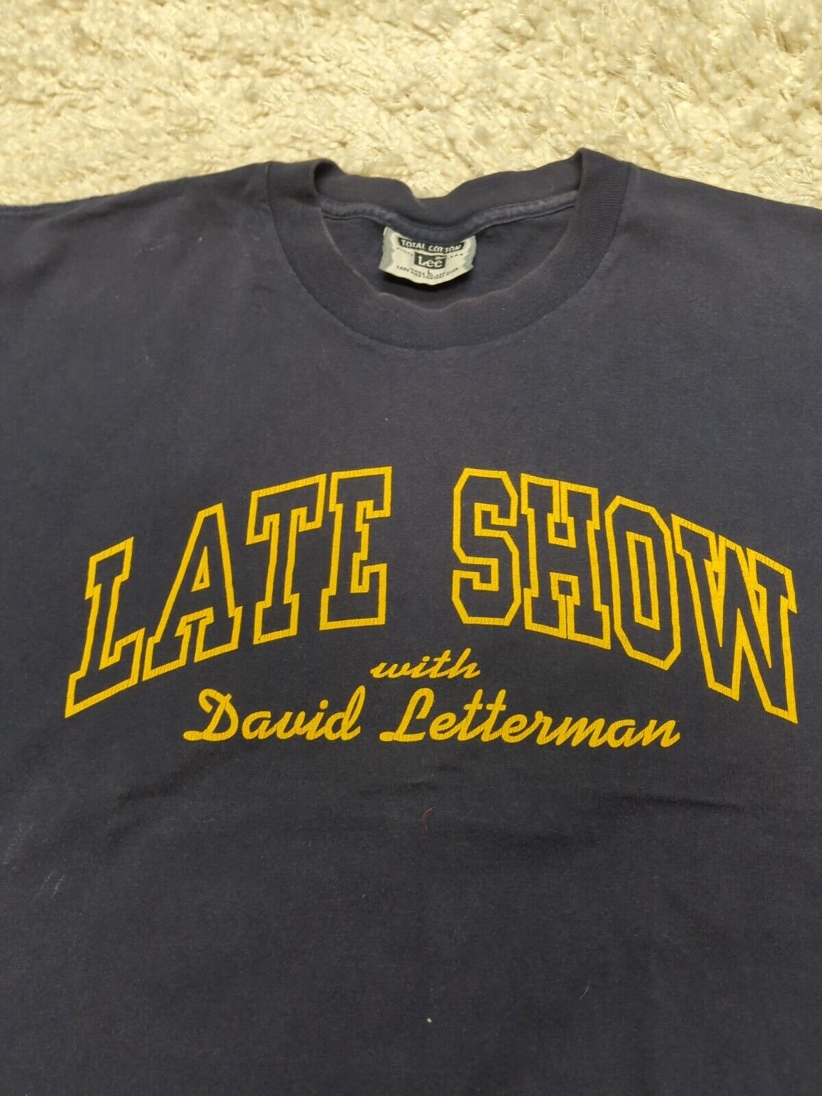 Vintage 90s Late Show With David Letterman T-shir… - image 2