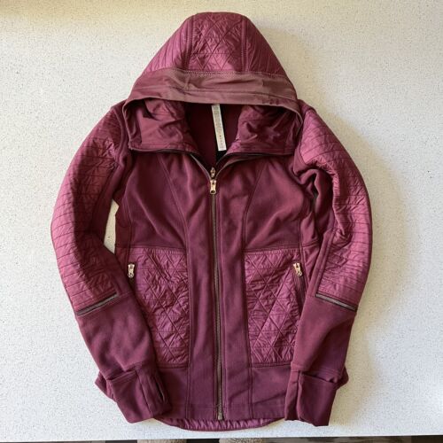 VEUC Lululemon Fleecy Keen Jacket III Removable H… - image 1