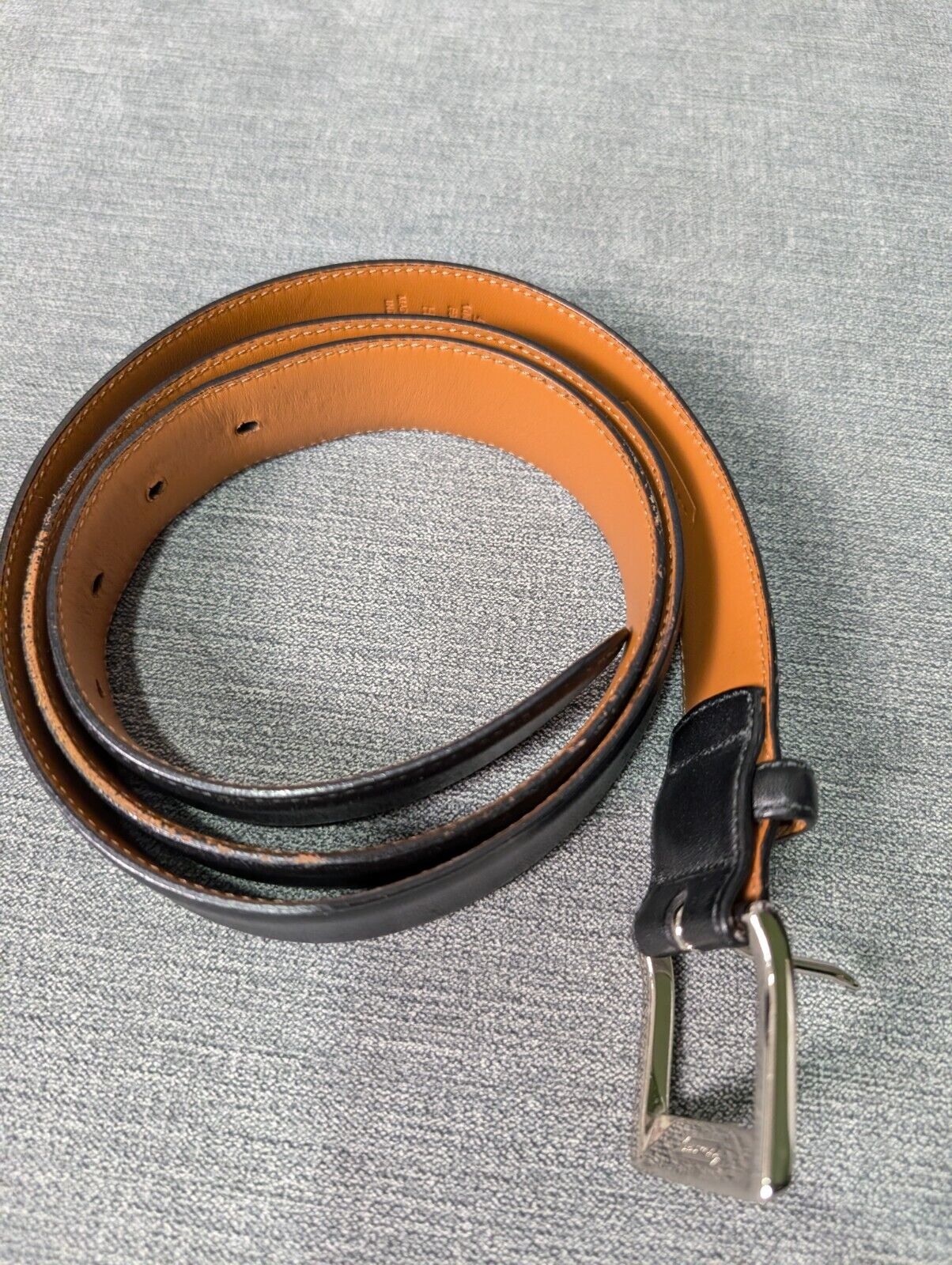 Men's Coach Leather Belt - Size 40"  Premium Desi… - image 3