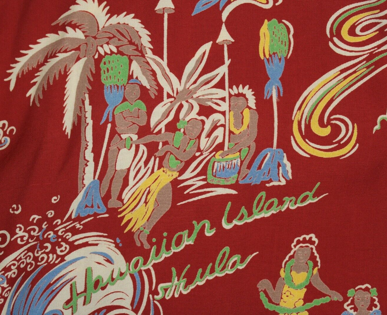 Rare SUN SURF Hawaiian Aloha Shirt –  1940’s “Haw… - image 8