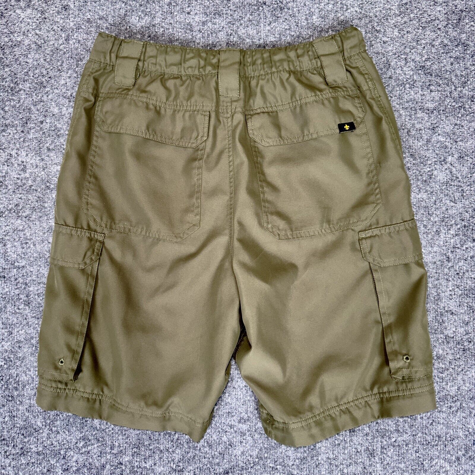 Boy Scouts of America Cargo Shorts Mens Small Gre… - image 4