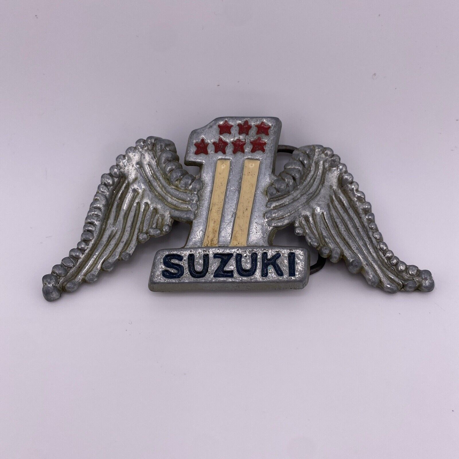 VINTAGE 1970s SUZUKI MOTORCYCLES COMMEMORATIVE BE… - image 1