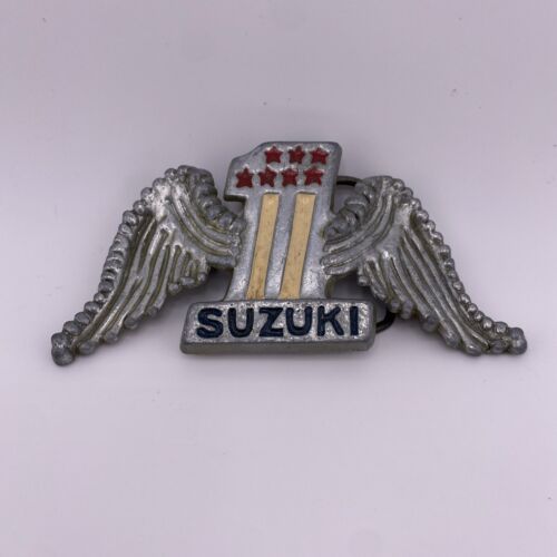 VINTAGE 1970s SUZUKI MOTORCYCLES COMMEMORATIVE BE… - image 1