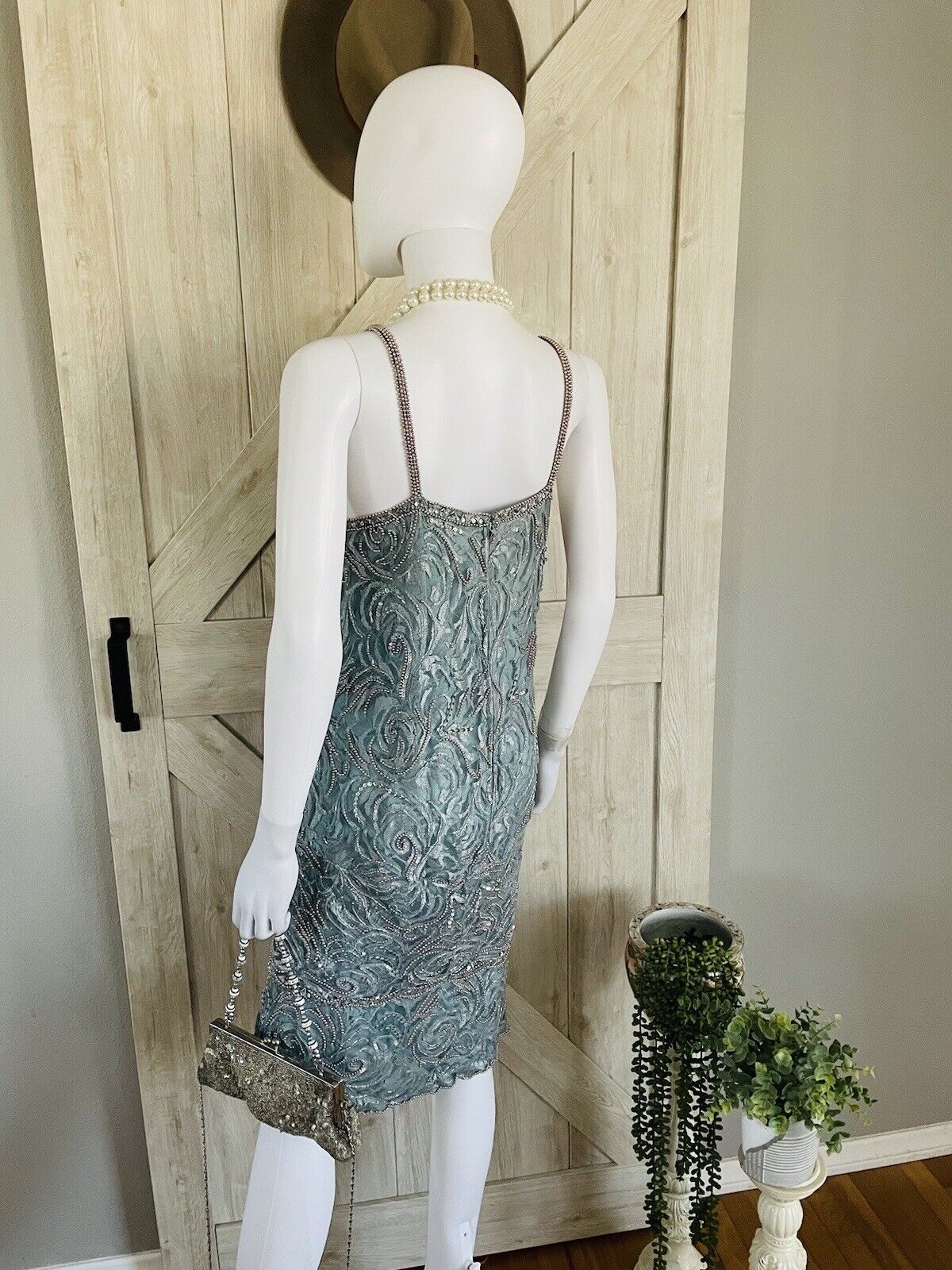 Vintage Judith Ann Creations Gatsby Cocktail Dress - image 8