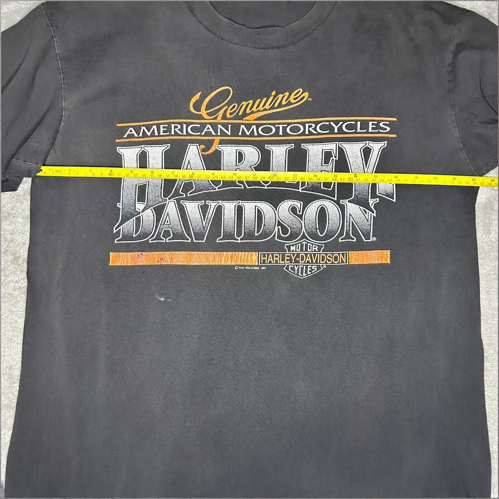 VTG 1991 Harley Davidson Genuine American Motorcy… - image 9