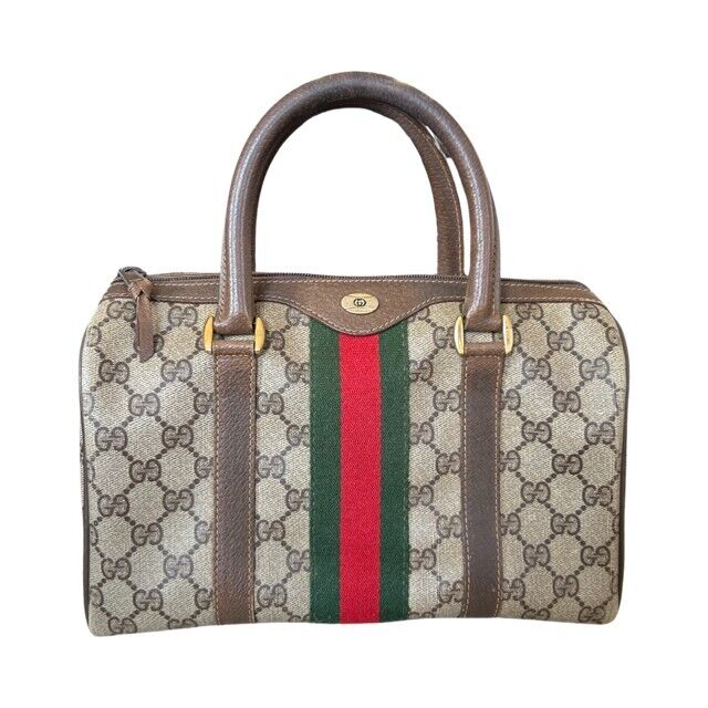 Gucci Vintage Boston gg Monogram Bag - image 2