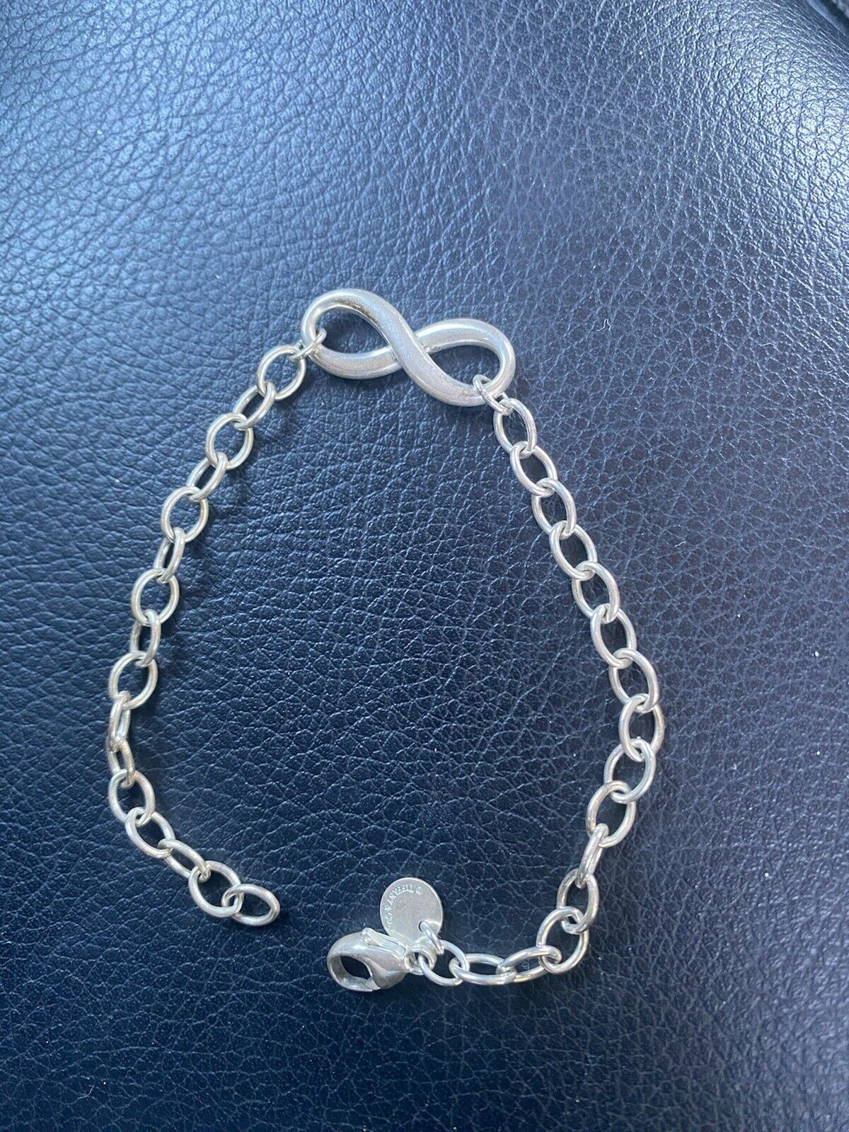 Tiffany & Co. 7” Infinity Bracelet - image 1