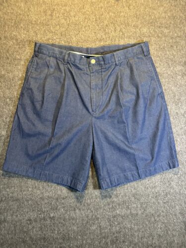 Vintage Nautica Shorts Men's 38W Blue Rigger Denim