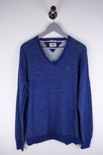 Tommy Hilfiger Denim Men Jumper Knit Casual Blue … - image 1