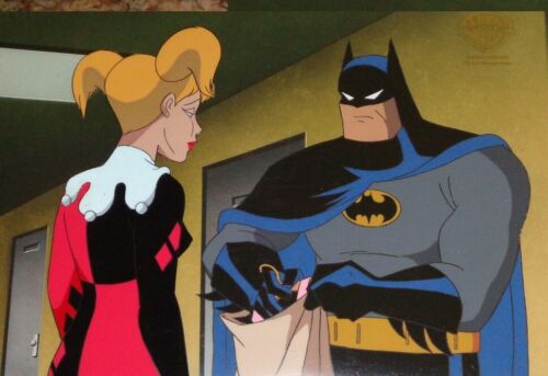 Batman Animated Series Production Cel Harley Quinn Batman Harley's Holiday  2! | eBay