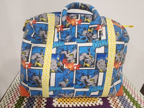 Batman Duffel Bag Tote Homemade - image 1