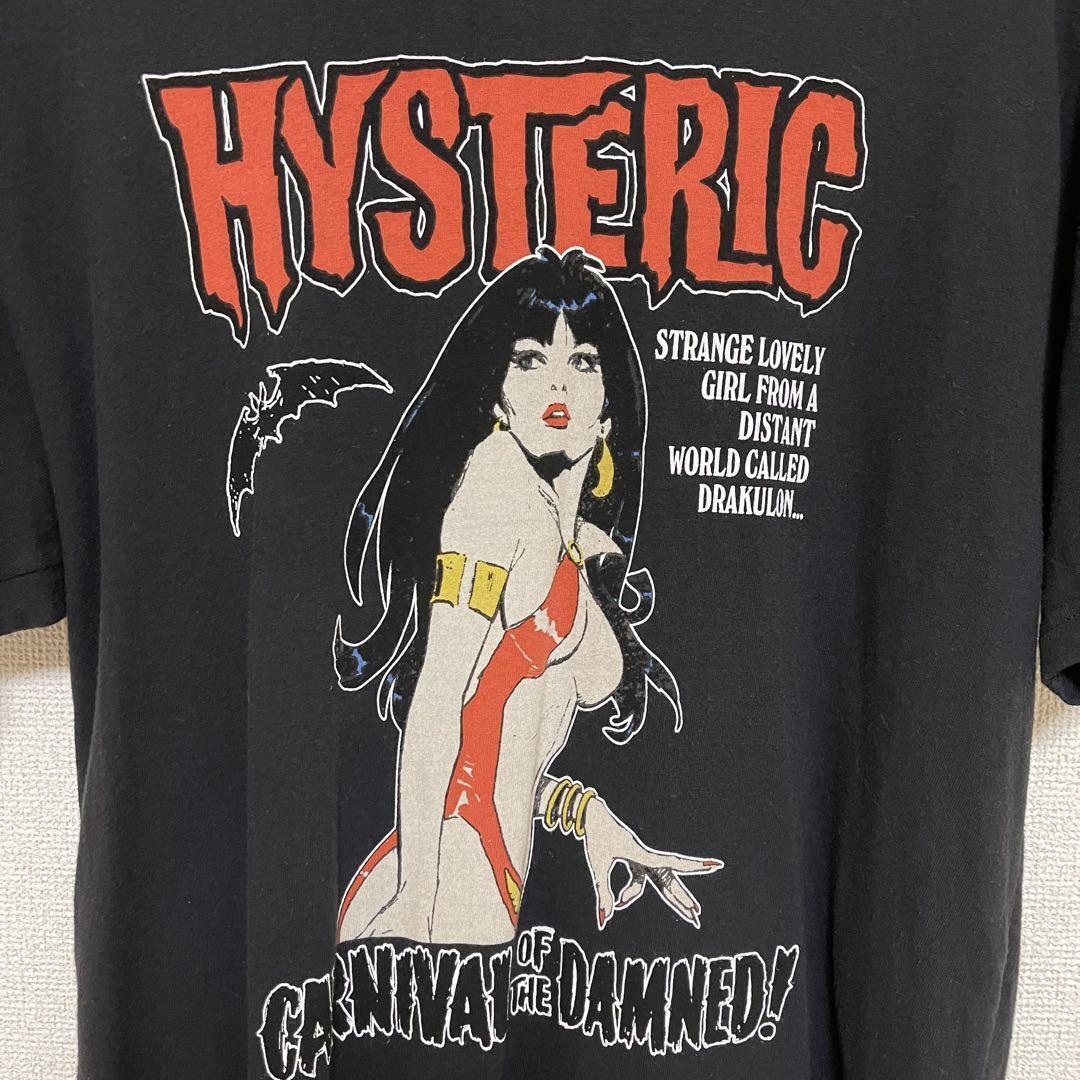 Hysteric Glamour Vampirella T-Shirt M Black Rare … - image 2