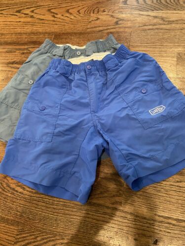 Aftco Shorts Men 30 Blue X2 Fishing Apparel