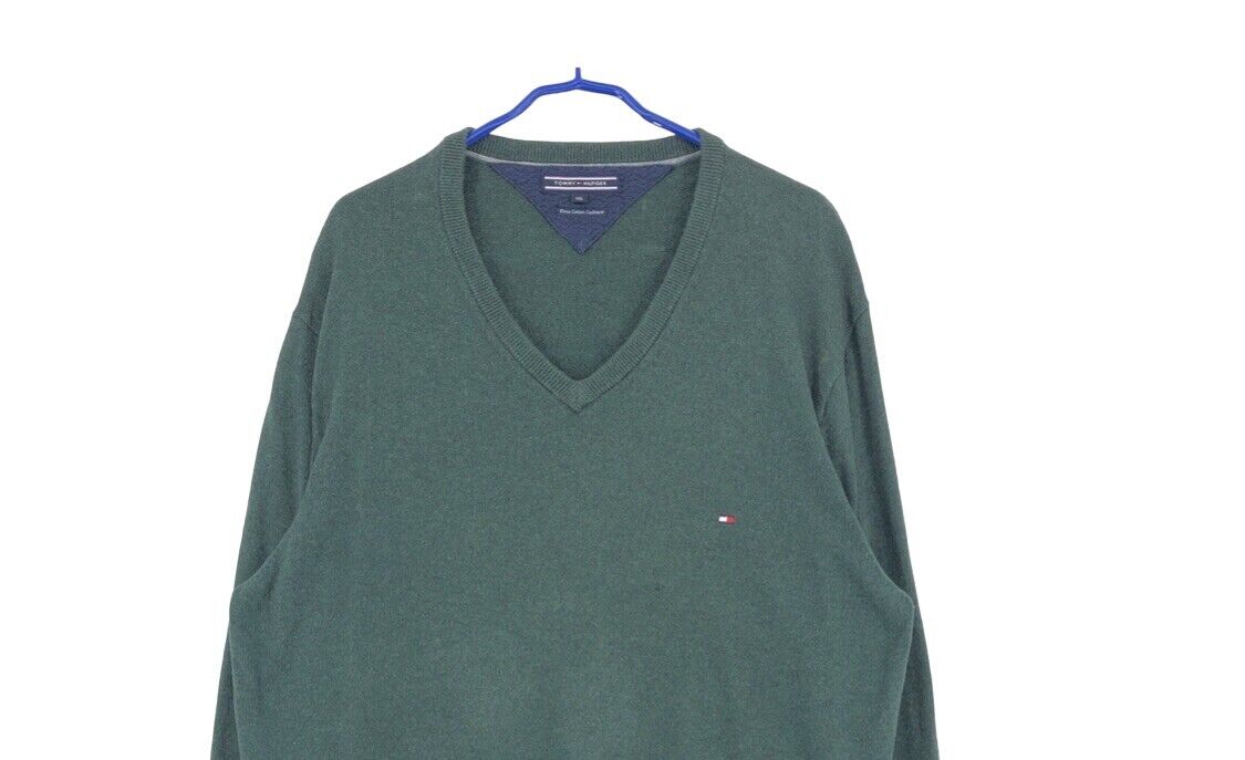 TOMMY HILFIGER Men 8% Cashmere Jumper Pullover Sw… - image 3