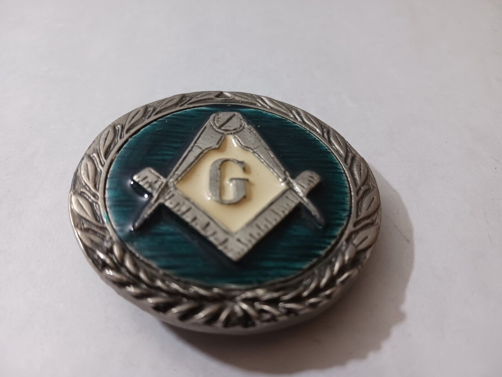 Vintage Freemason Masonic Square + Compass Logo B… - image 3