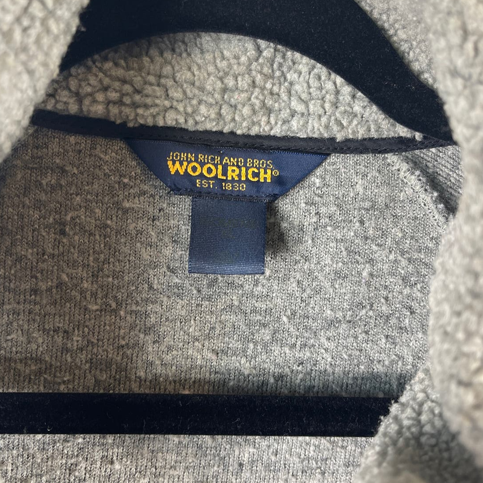 Rare Vintage Woolrich Women's Sherpa Fleece Full … - image 2