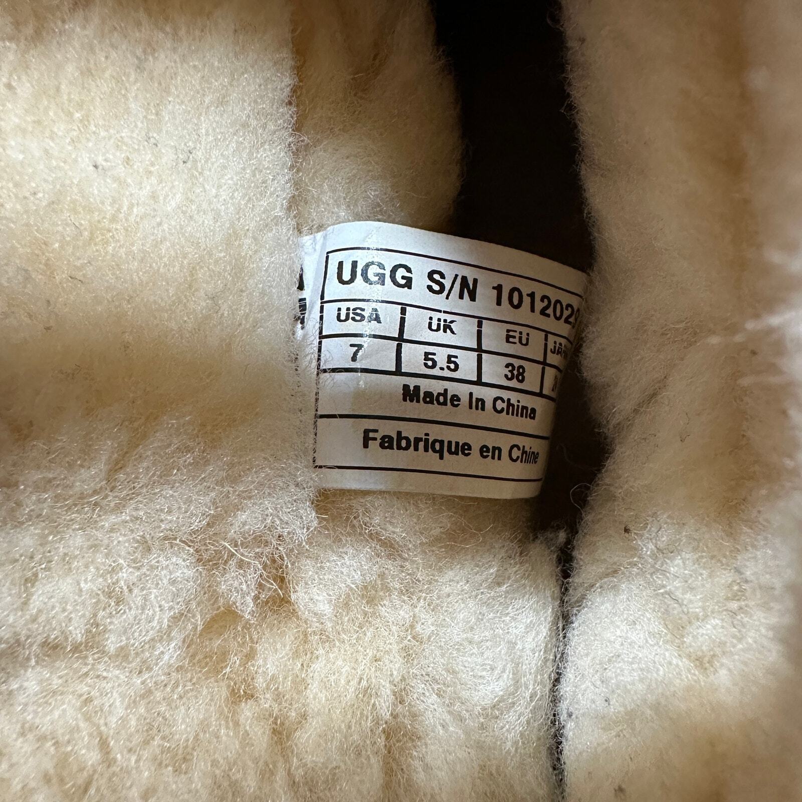 UGG Remora Womens Chestnut Buckle Winter Suede Le… - image 11