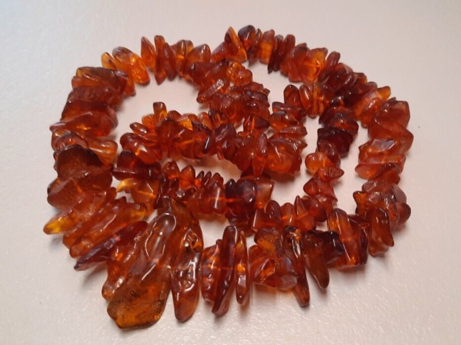 Old Antique Vintage Natural Baltic Amber Necklace… - image 2