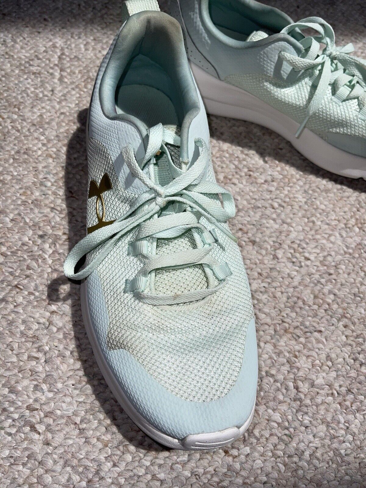 Under Armour women’s size 11 sneakers mint green - image 4