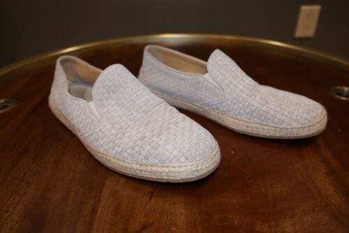 BRUNELLO CUCINELLI MSRP $1195 Woven Suede Espadri… - image 1