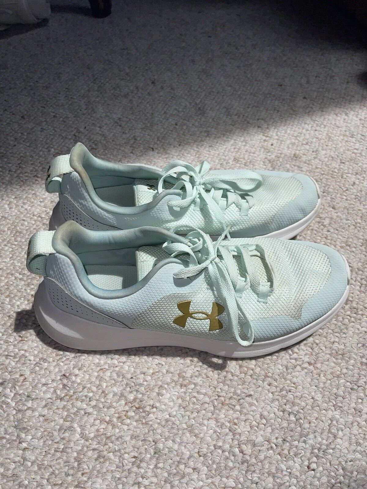 Under Armour women’s size 11 sneakers mint green - image 1