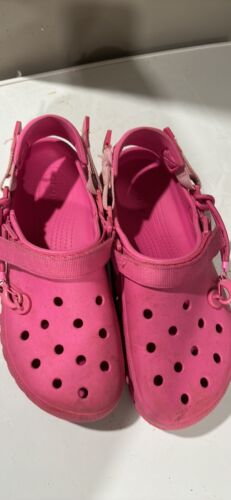 Post Malone x Crocs Pink Men Size 11Hot Pink Posts